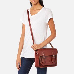 Cambridge Satchel 13" Magnetic Satchel - Brown [Like New]